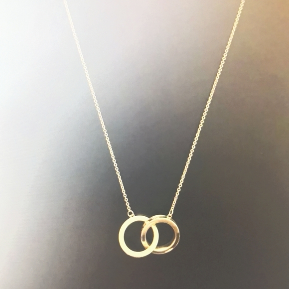 New 💕❤️❤️ Tiffany 🎁💝Tiffany 1837® Interlocking Circles Pendant in Silver.BOX - Picture 8 of 9